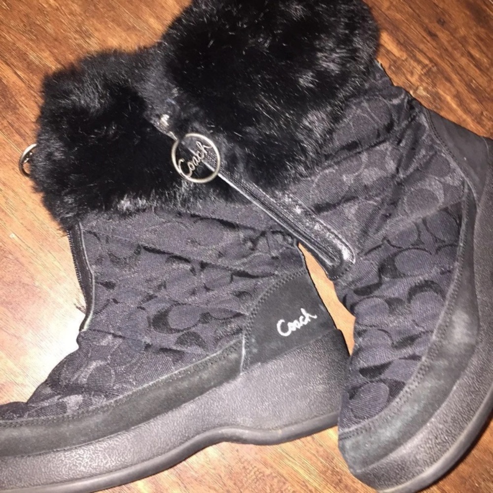 Coach winter boots